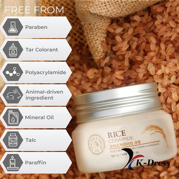 The Face Shop Rice Ceramide Moisturizing Cream 50ml