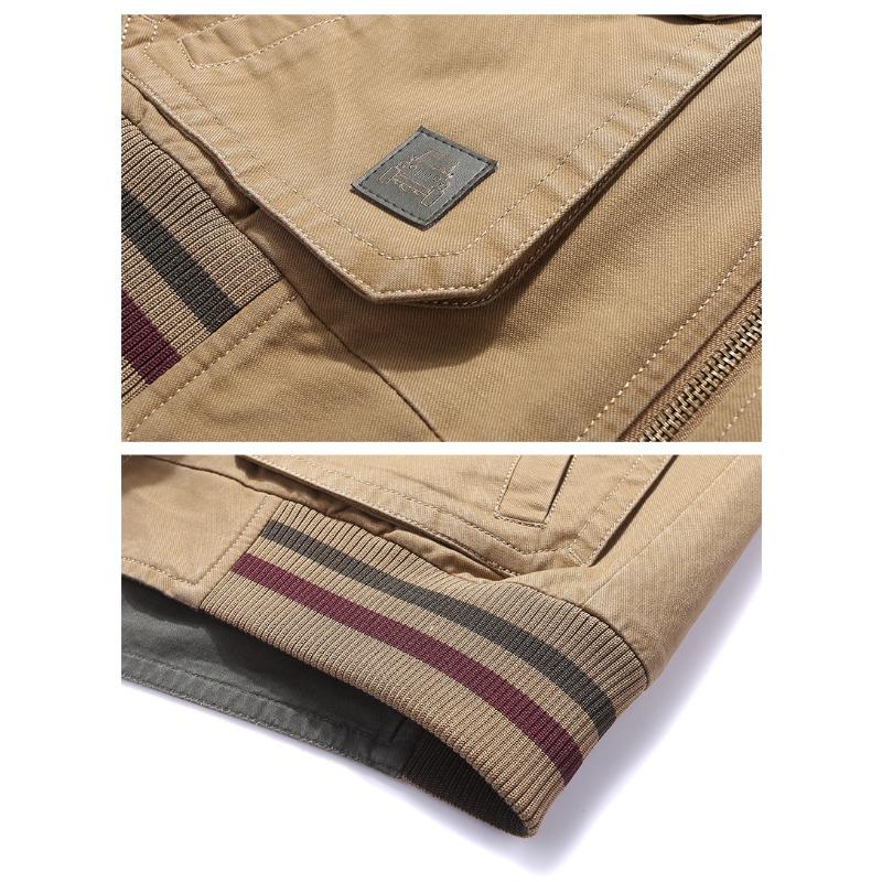 Velká oboustranná rybářská vesta s mnoha kapsami pro pánský jarní podzimní venkovní fotografický kabát