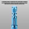 Four-Edged Serrated Eccentric Drill Bit Set High Hardness Hexagonal Simple Installation Multifunction Drill Bit