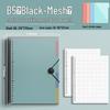 Comfort Grip Thick Ring Binder Notebook, B5/A4 Loose-Leaf Refill, Ideal for Junior High Students