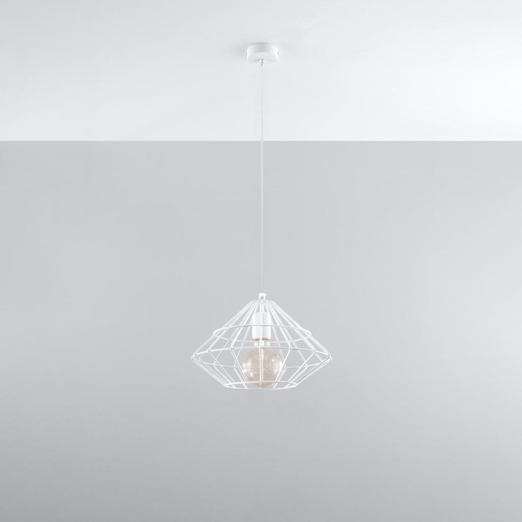 Lampa Wisząca Marcho 1 E27 Biały Lumilo 02.219.93