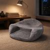 Memory Foam Meditation Cushion Anti-Slip Bottom Backrest Seat Cushion Round Floor Pillow Velvety Floor Pillow Low-Height