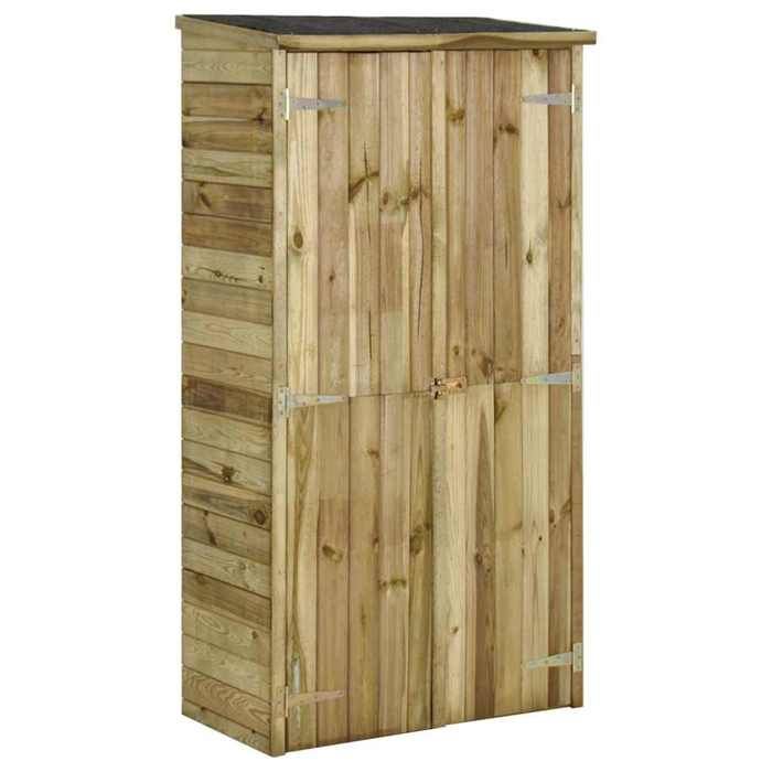 VidaXL Garden Tool Shed Pine 85 X 48 X 177 Cm