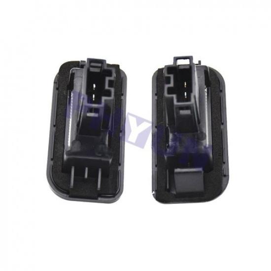 2Pcs LED Rear Light Tail License Plate Lamps For Chrysler Crossfire 2004-2008