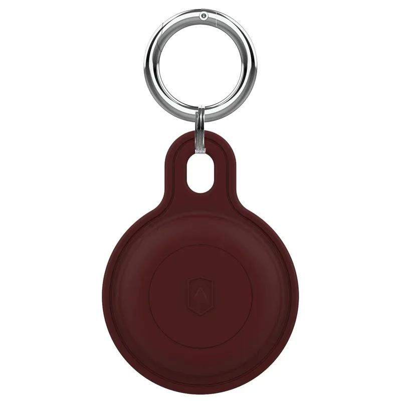 Silicon Keychain for Apple Airtags Case Protective Cover 360° Waterproof  Airtag Holder Tracker Accessories AirTag Case Key Ring