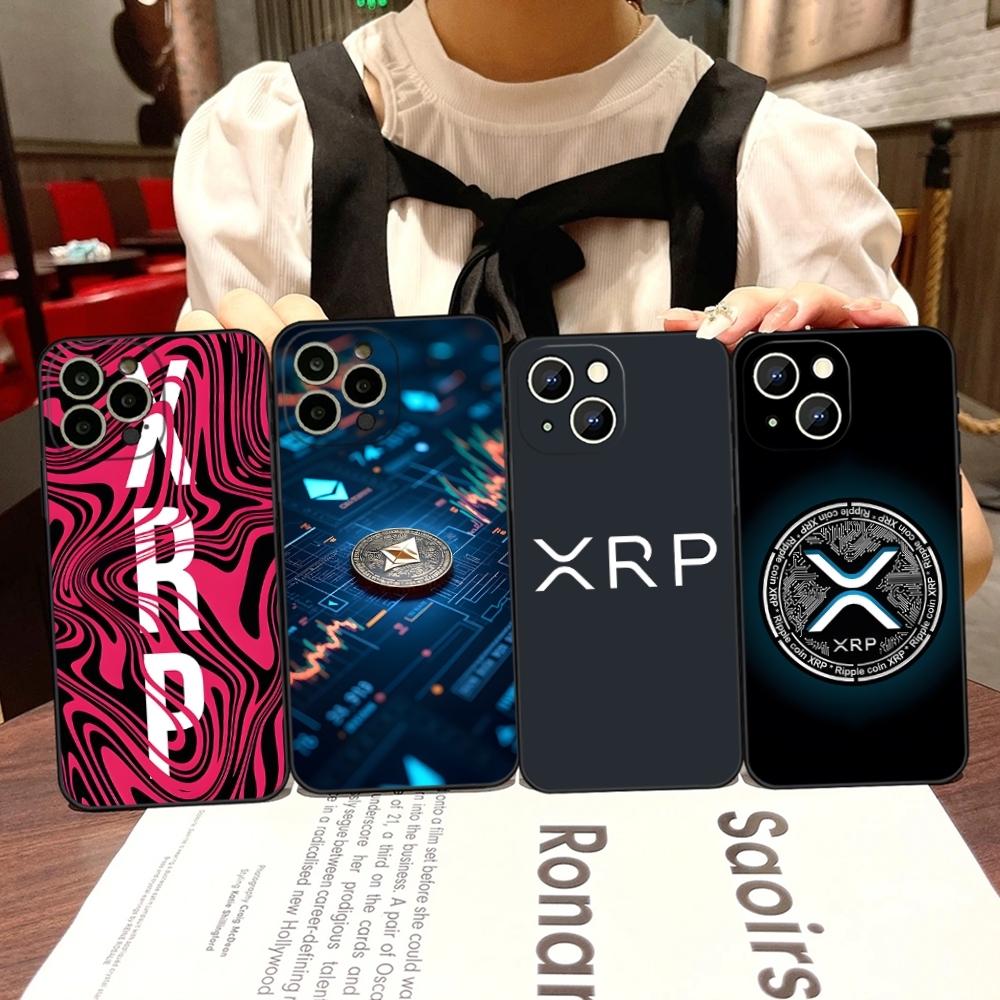Xrp Ripple Crypto Phone Case For Iphone 17 Air 15 Pro Max 14 Pro 16 Plus 12 13 11 Xr X Xs 8 7 Plus Back Cover