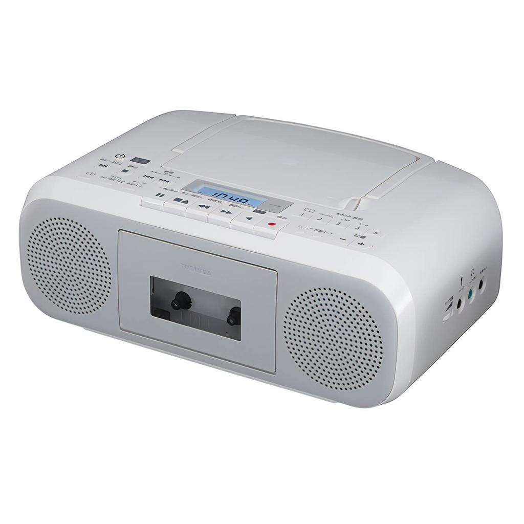 Toshiba CD Radio Cassette Player, Gray, TY-CDS8(H)