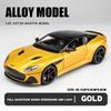 1:24 Aston Martin DBS Luxury Sports Car Alloy Metal Diecast Car Model Car Central Control Screen Trendy Decorative Gift for Boys