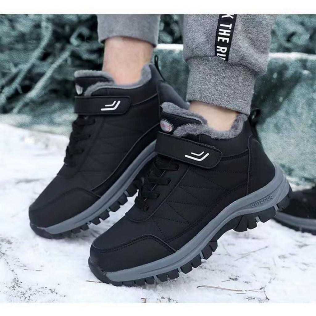 Extreme Cold Weather Snow Boots -Insulated Winter Shoes with Non Slip Soles, Hiking Boots - Suitable for Ice Climbing, Hiking, and Daily Winter Wear