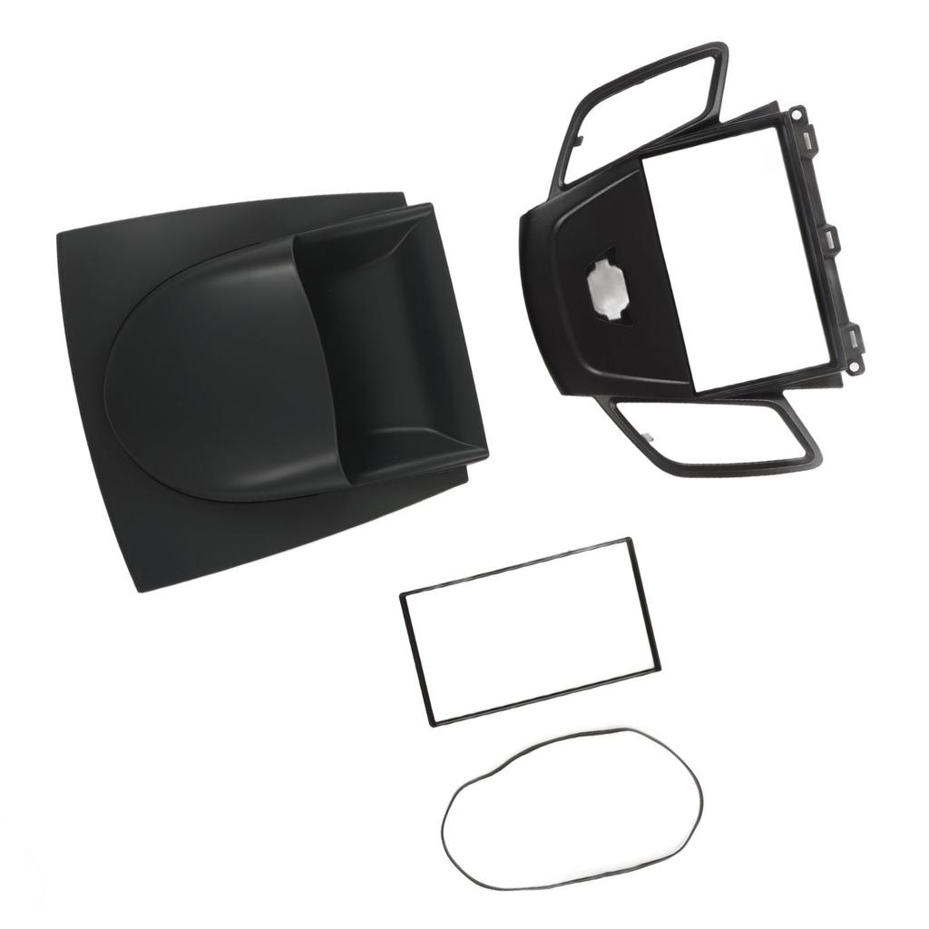 Cadru montaj radio auto ABS Plastic Panou față radio de schimb pentru Ford Fiesta 2008?2011