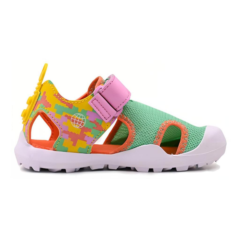 LEGO X Adidas Terrex Captain Toey J Green Glow Orchid Kids Sneakers Bliss-Orchid Semi-Coral HQ5848