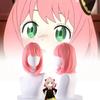 Premium Pink Bob Cut Cosplay Wig For Anime Characters Featuring Anya Forger From Spy X Family