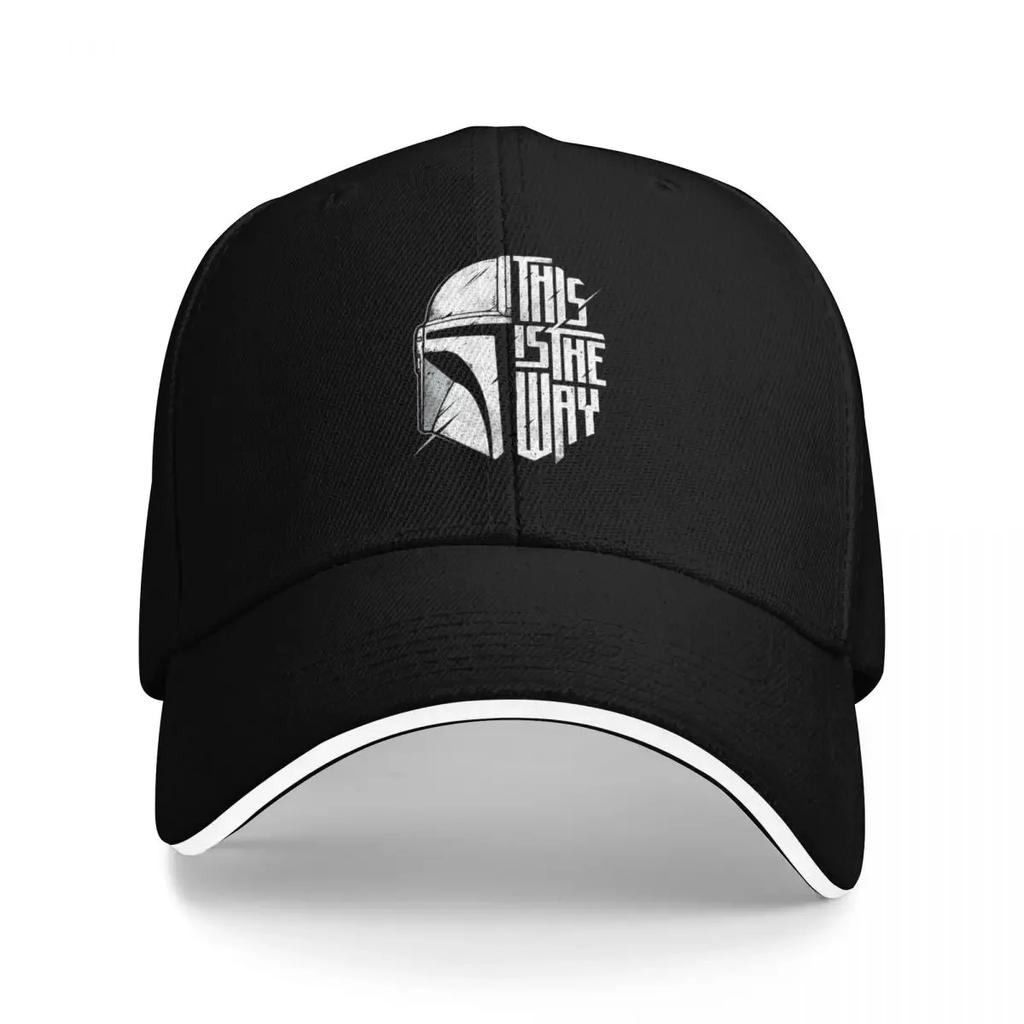This Is The Way Classic Tshirt Baseball Cap Snapback Cap Hat Baseball Cap Unisexs Big Size Hat Womens Unisexs
