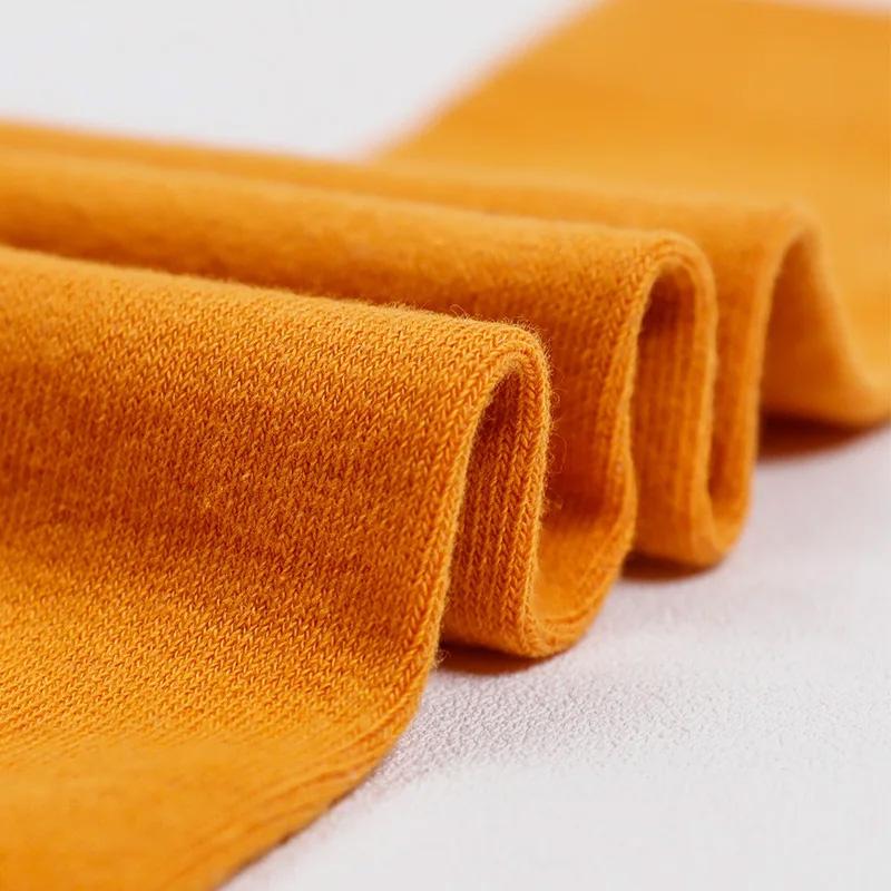 1 Pair Loose Socks Solid Color Women Retro Tube Socks Japanese Style Long Socks Autumn Winter
