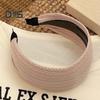 Women Retro Headband Elastic Design Wide Hair Hoop Adjustable Fit Lightweight Comfortable Hair Accessory