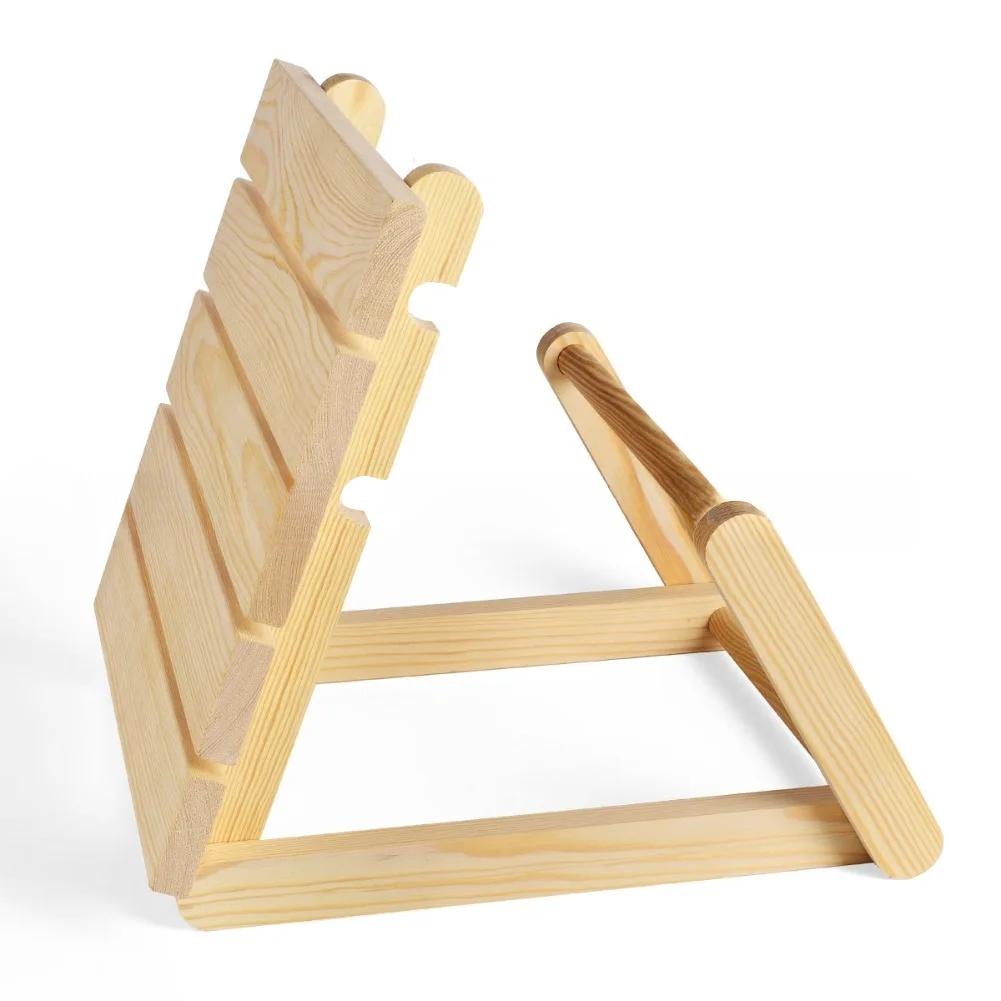 1PC Sauna Headrest Home Furniture Parts 37x34cm Wooden Sauna Rooms Accessories Headrest For Comfort & Support For Relaxation