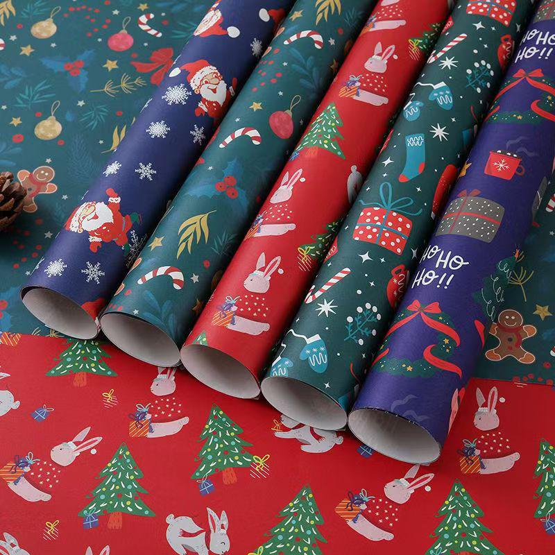 New Large Universal Christmas Wrapping Paper - Hot-Selling Cross-Border Design