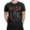Männer Frauen Neuankömmling WASP W.A.S.P Rockband T-Shirt 100% Baumwolle T-Shirts Kleidung