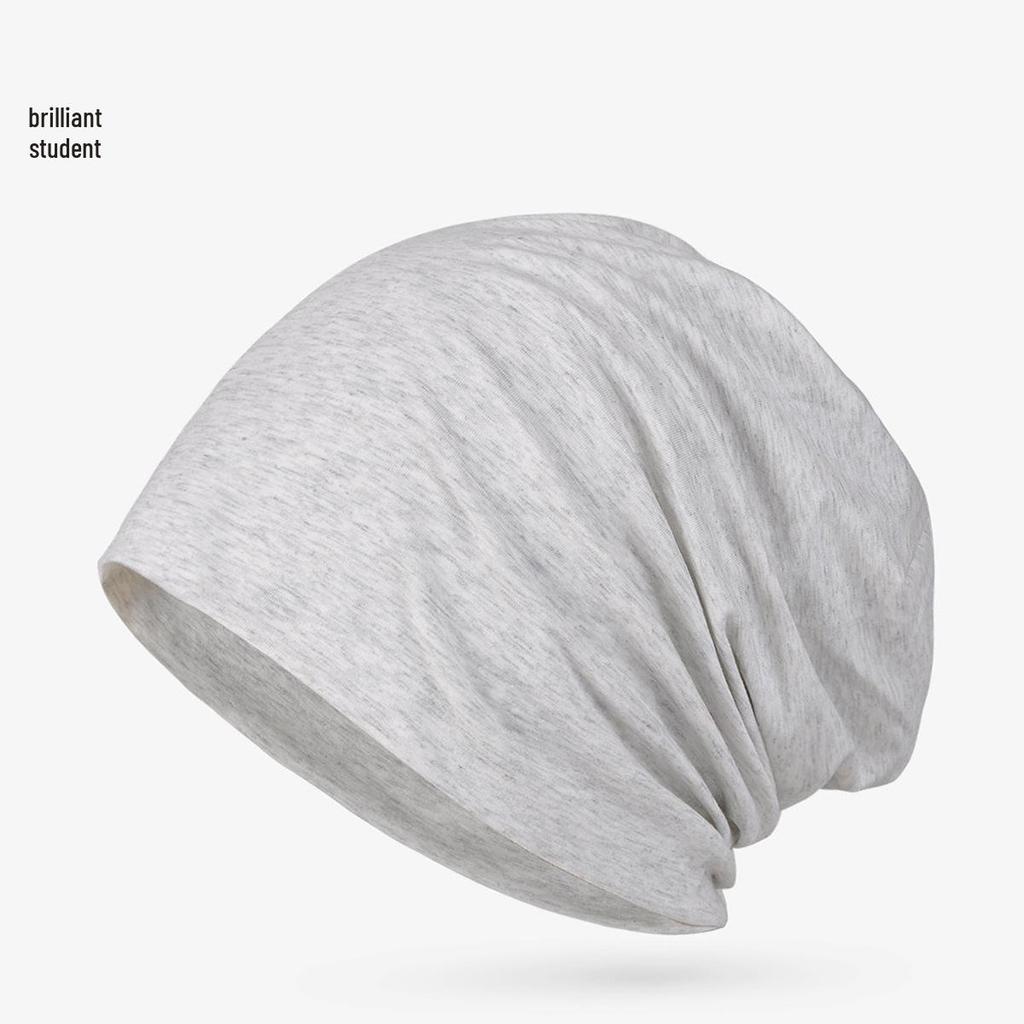 Versatile Cotton Beanie: Thin, Cuffed, Plain Style for Men & Women