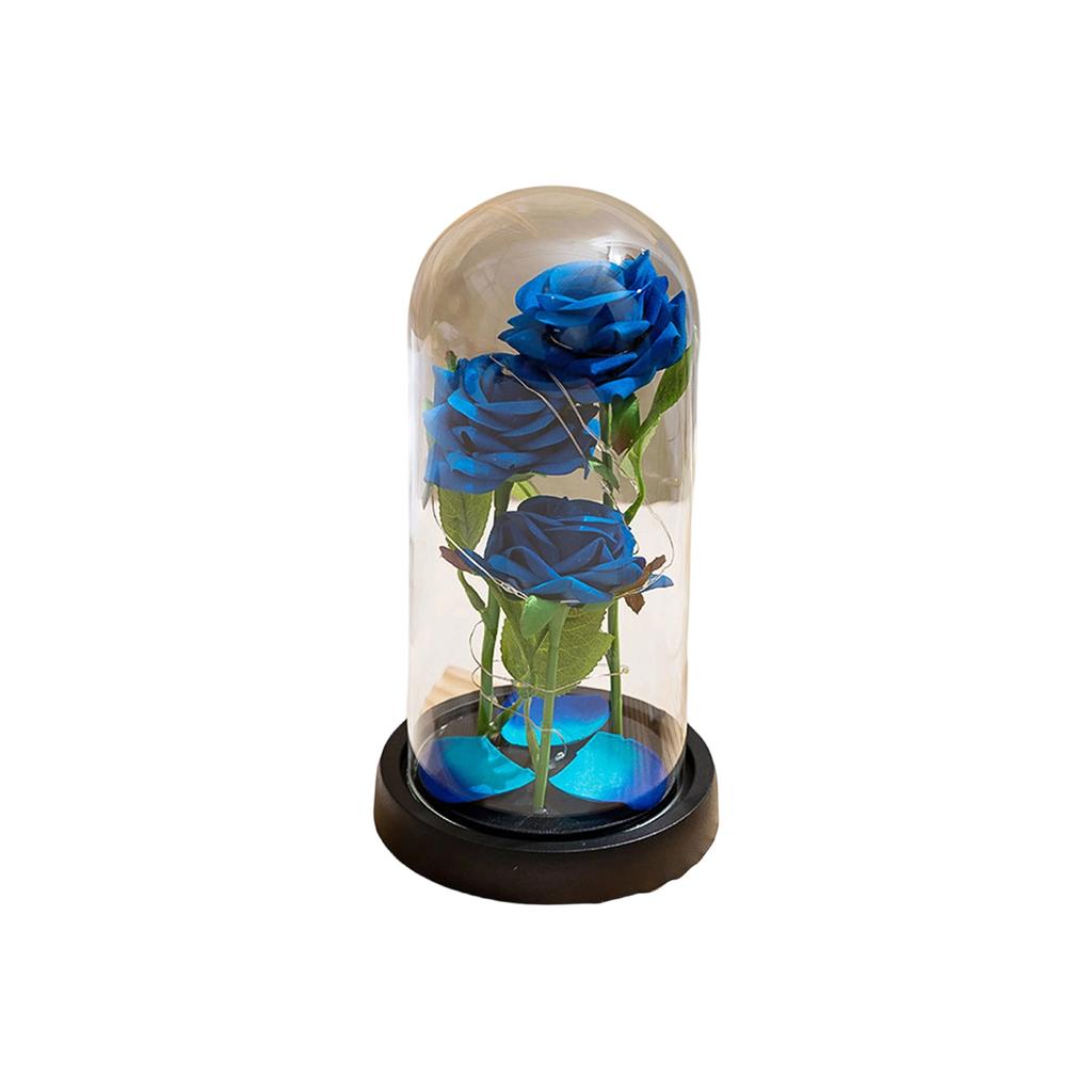 Artificial Rose, Preserved Flower Night Light, Valentine's Day/Mother's Day Gift.