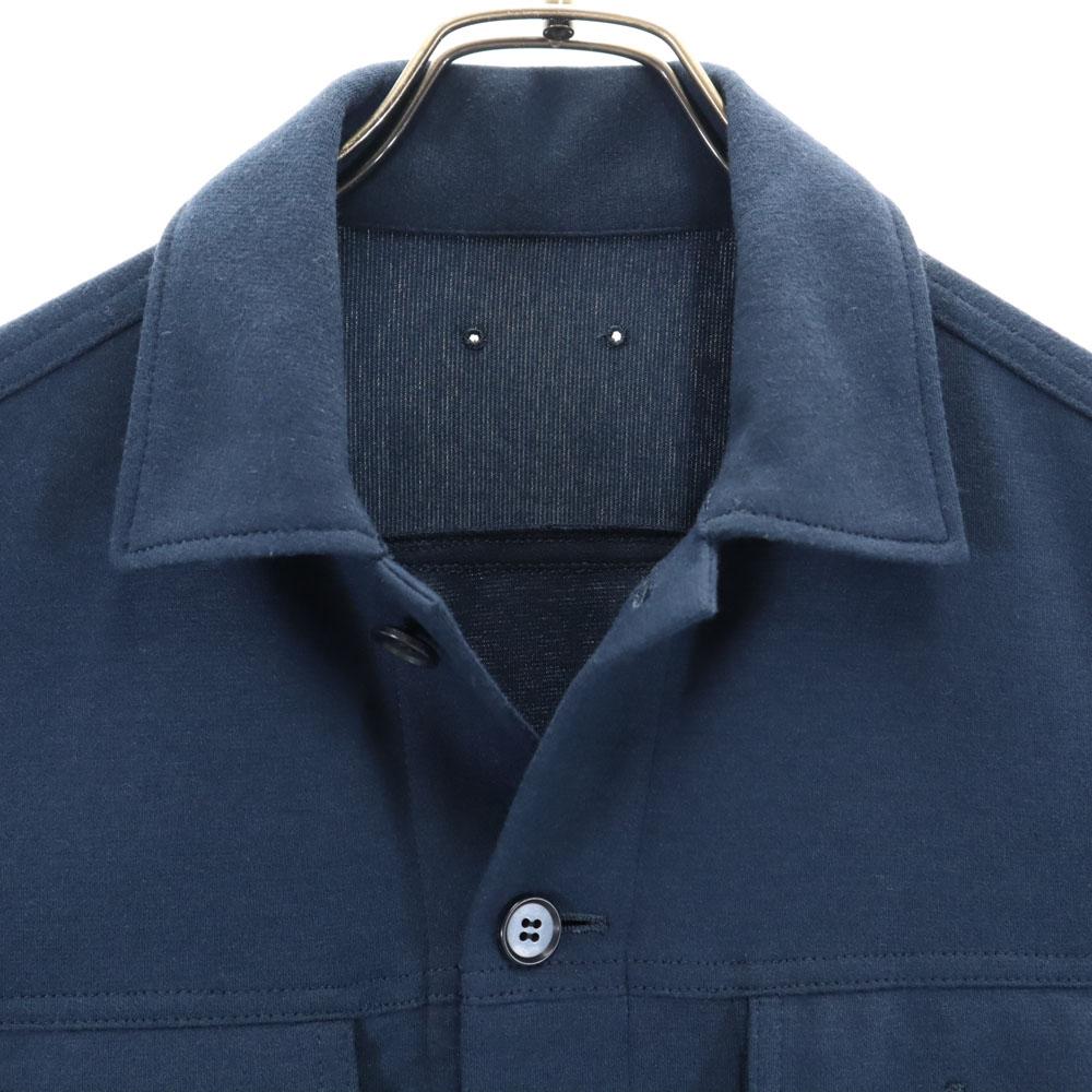 SOPH. Made In Japan Camouflage Tracker Jacket Navy Stretch Men's Used