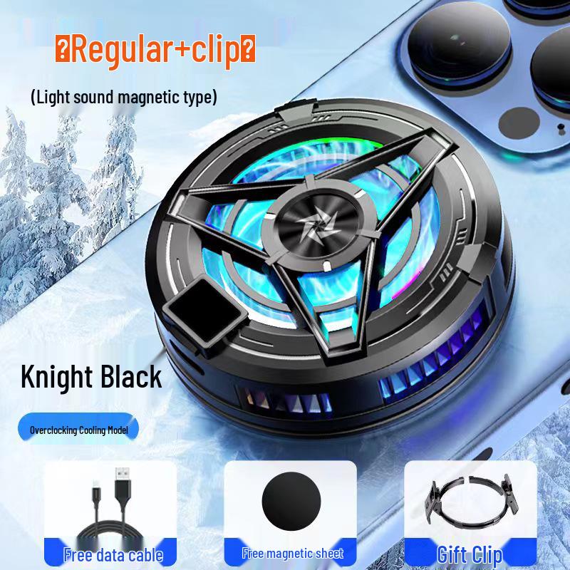 Magnetic Phone & Tablet Cooling Back Clip - Semiconductor Radiator
