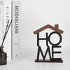 Home Decor Desktop Counter Decoration Wooden Home Series Ornament Home Ornament  Living Room