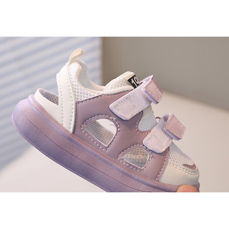Kids Shoes Children's Shoes Small Kids Summer New Hollow-out Sandals Baby Breathable Mesh Soft Sole Walking Shoes