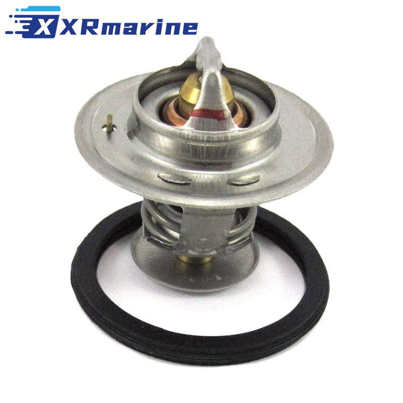 3831424 Thermostat Kit 82 Degree for Volvo Penta MD31 AD41 KAD42 KAD43 KAD300 Engines 875849 876128 1544390