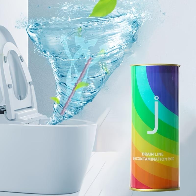 14pcs Multicolor Drain Cleaning Sticks Kitchen Bathroom Sink Deodorizer Unclogger Fresh Scent Disinfecting Function Home Tool