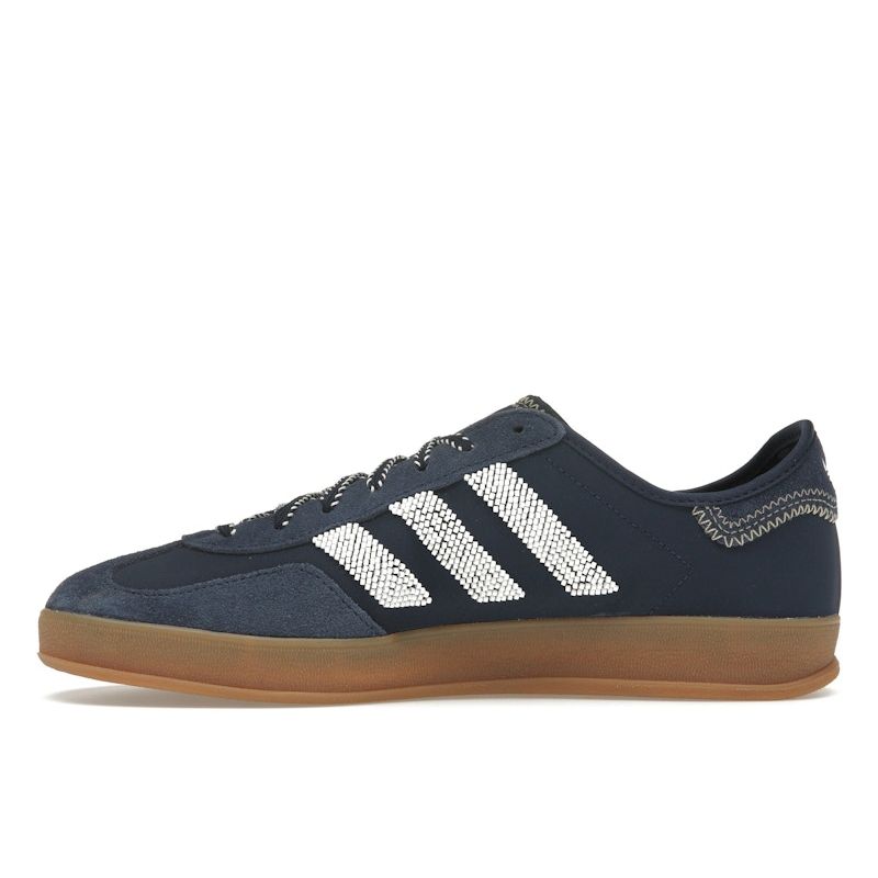 Adidas CLOT X Gazelle Indoor Collegiate Navy Off White Unisex Sneakers Blue Gum IH3725