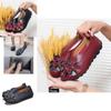 Versatile Soft Sole Flat Shoes With Classic Round Shallow Mouth For Moms