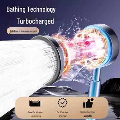 Ultra-Durable 304 Stainless Steel Shower Head with Strong Pressurization and Large Water Output