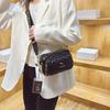 Argyle-Muster Einfache Umhängetasche, Vielseitige und Lässige Crossbody-Tasche, Reißverschluss, Kein Aufdruck