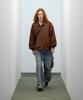 Standarderror 87-Stan009 [Renewal] Standard Blouson Suede Jacket Red Brown (C Type)