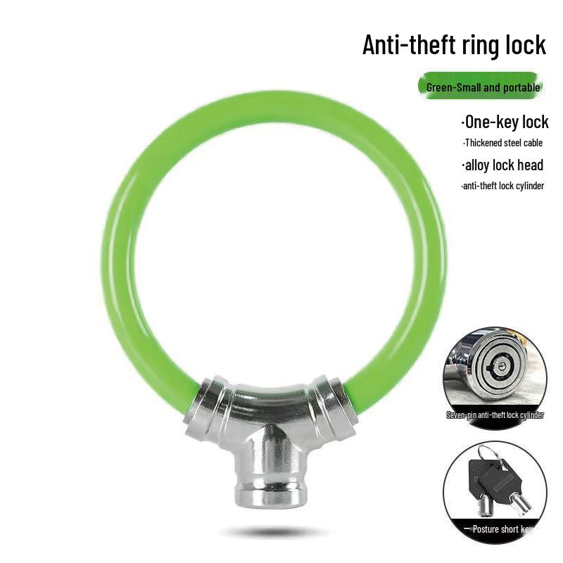 Portable Anti-Theft Electric Combination Bicycle Lock for Bikes, Motorcycles, and Children's Bikes