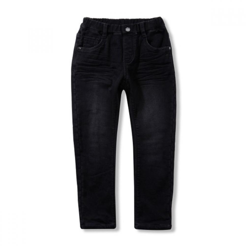 

[renoma Kids] Boys Black Cat Brush Baggy Fit Bonded Denim R1842q223 R1842Q223_02 (black)/110