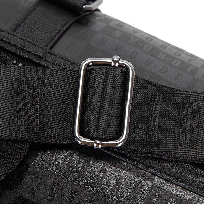 Jordan Sporttasche aus Kunstleder, Umhängetasche, Handtasche, Basketballtasche, Reisetasche Unisex Schwarz Jordan JD2123023GS-001