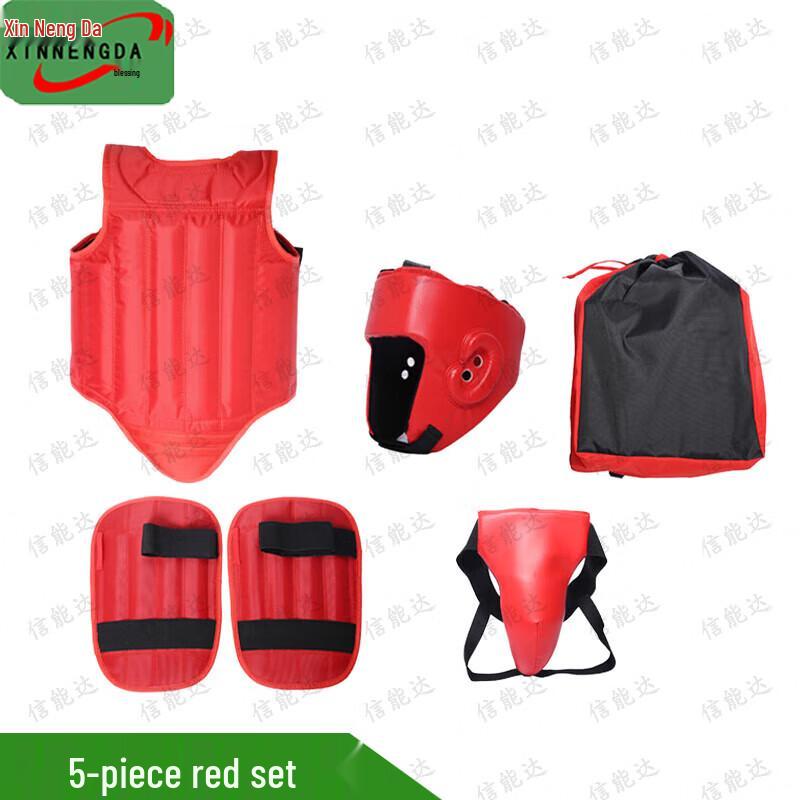

Xinnengda 98-Style Sanda Boxing Training Protective Gear Set