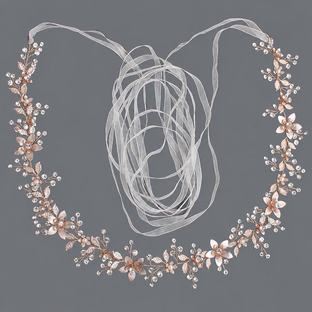 Elegant Silver Rhinestone Wedding Belt – Versatile High-End Dress Accessory for Fashion Shows and Performances