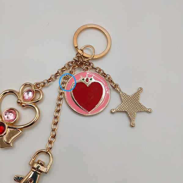 Sailor Moon Bag Charm Space-Time Key (Chibiusa) 20th Anniversary Official Bandai Released Japan Limited Authentic Collectible Rare