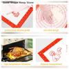 1 Stück Silikon Antihaft-Küchenhelfer Backformen Backmatte Knetmatte Teigmatte Pizza Kuchen Teigbereiter Küche Kochen Grill