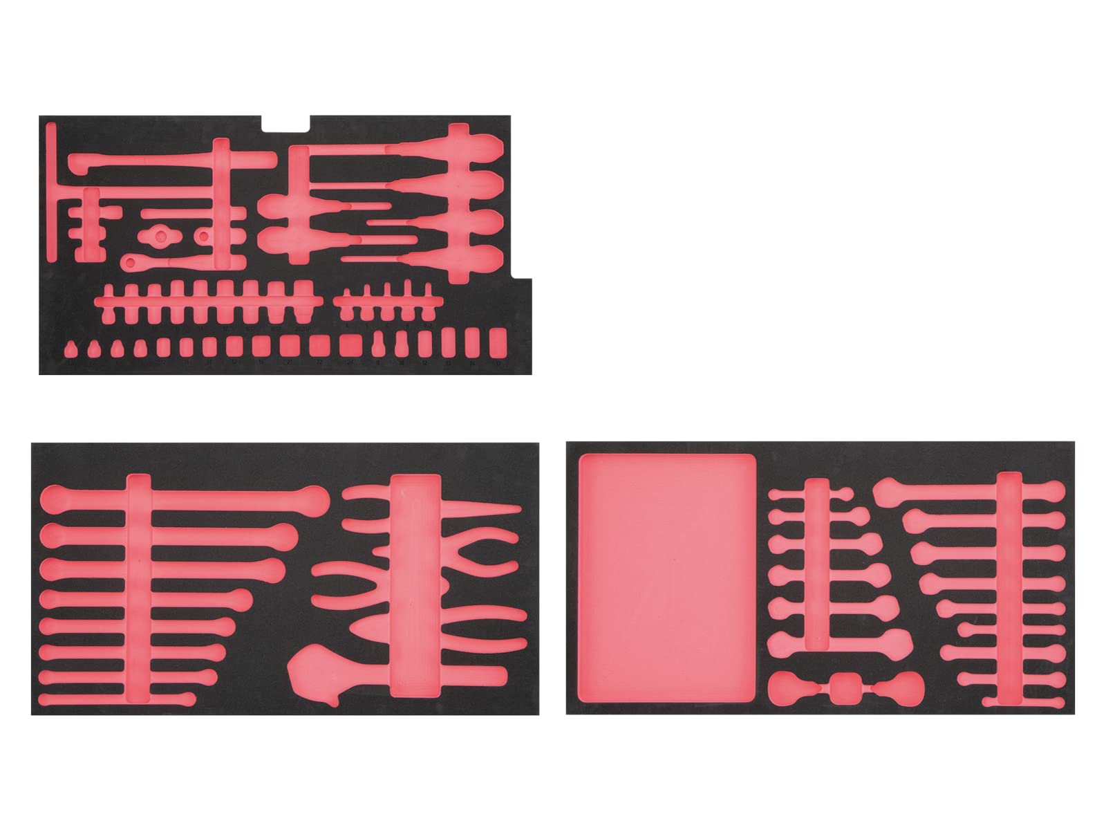 

Kyoto Machinery Tools Nepros Tool Set Tray set for NTX8770 NTX8770ST2 (KTC) 9.5sq. [77 points] (supply parts)