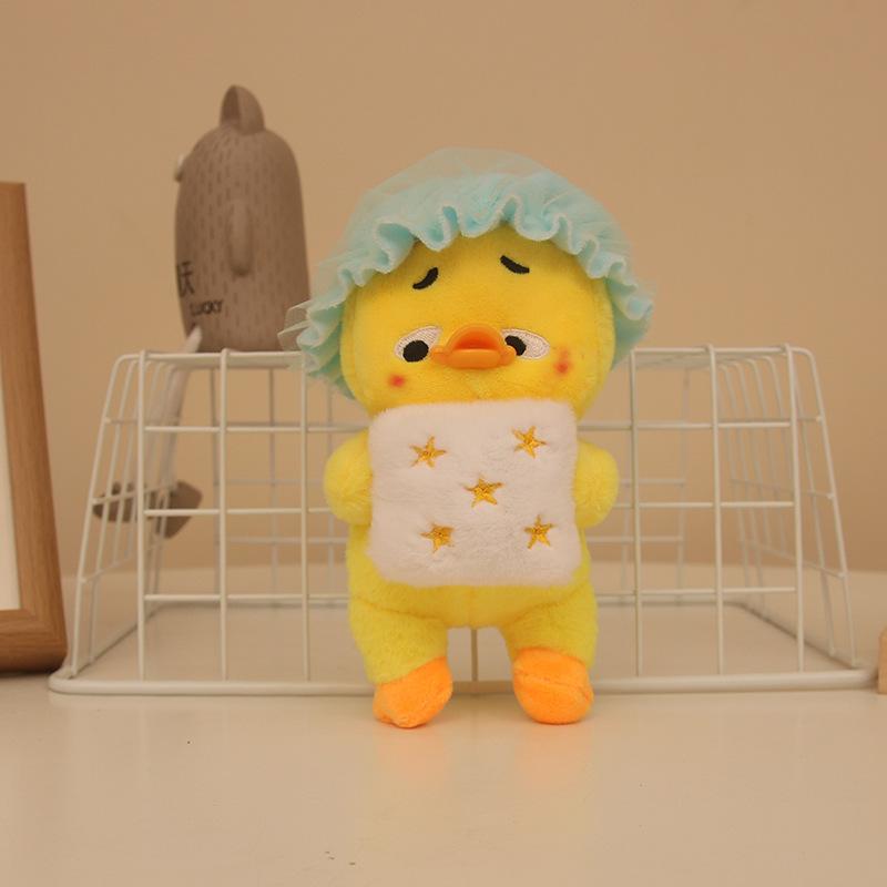 Visually appealing Super Cute Explosions Duck Pendant Plush Toy Gift Doll