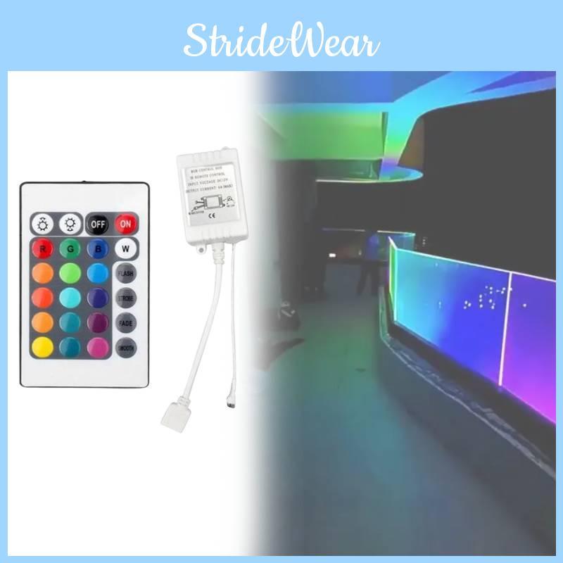 24 Remote Keys Control Dc12v Led Controller Rgb Control Box Accessories Supplies