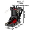 Game Series D&D MOC Building Blocks DIY Mimic Chest Beholder Displace Monster Dice Tower Model Assembly Bricks Toys For Children