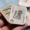 Poker Big King Little King Style Magnetic Push Slider Adult Metal EDC Hand Spinner Fidget Toys Autism Sensory Toys Stress Relief