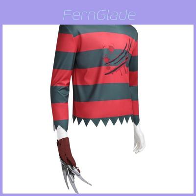 A Nightmare On Elm Street Freddy Krueger Cosplay Costume For Halloween Dress Up