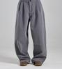 Beoteunseoul Two Pintuck Regular Fit Slacks (Gray)