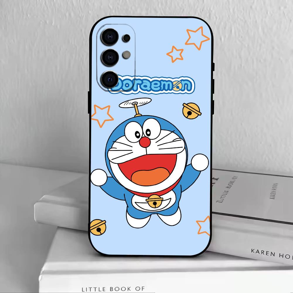 Cat Do rae mon  Phone Case For Samsung S25,S24,S21,S22,S23,S30,Ultra,S20,Plus,Fe,Soft Silicone Black Cover